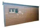 Schowek - Domek Ogrodowy 5x2m Brama Dwuskrzydłowa Okno NB159 - 4